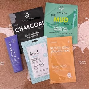 3/$30 🖤 Face Mask Bundle - Sephora, Generation Clay
